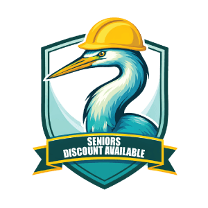 Seniors Discount Available badge