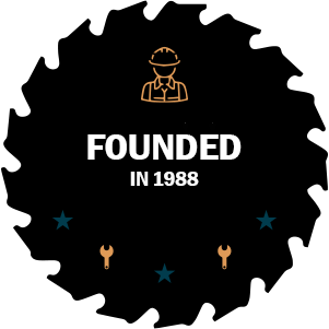 Founded in 1988 badge